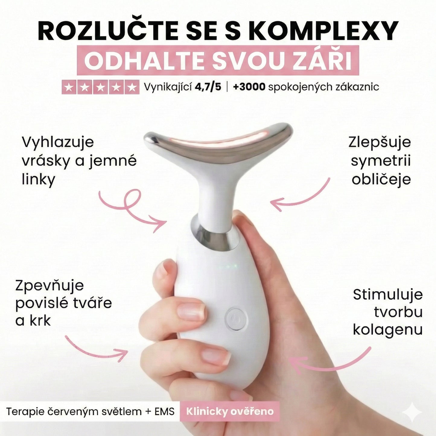 LIFTIA: Masážní přístroj 3v1